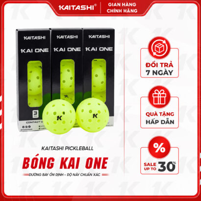 BÓNG PICKLEBALL KAITASHI KAI ONE(Hộp giấy 3 quả)