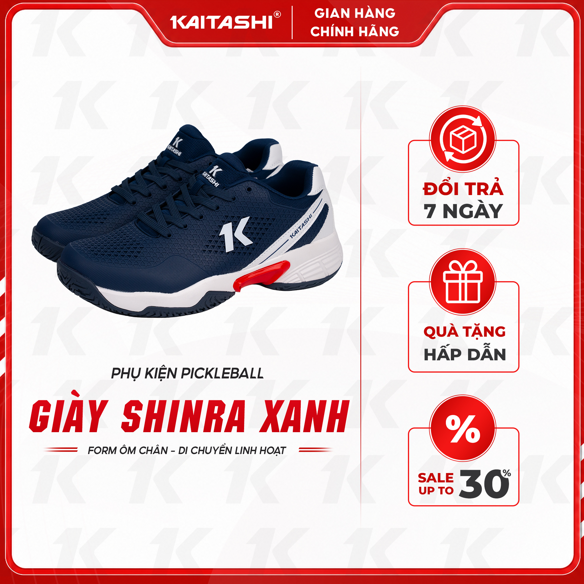 GIÀY PICKLEBALL KAITASHI SHINRA - NAVY