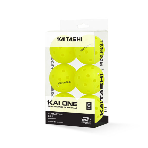 BÓNG PICKLEBALL KAITASHI KAI ONE PERFORMANCE(Hộp 6 quả)