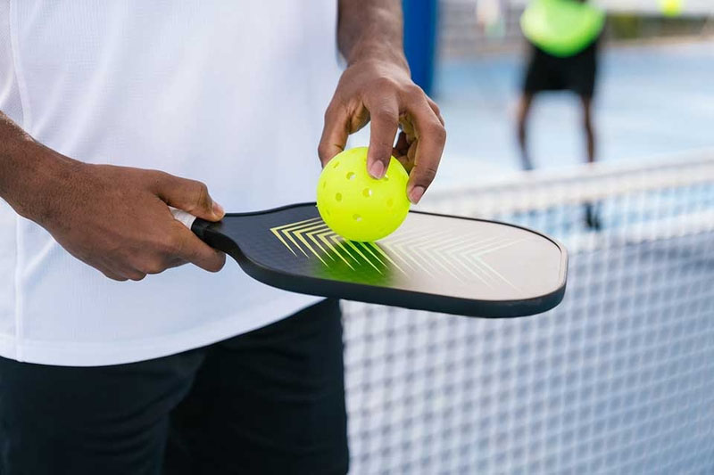 Kiểu cầm vợt pickleball Western (The Fry Pan Grip) chuẩn