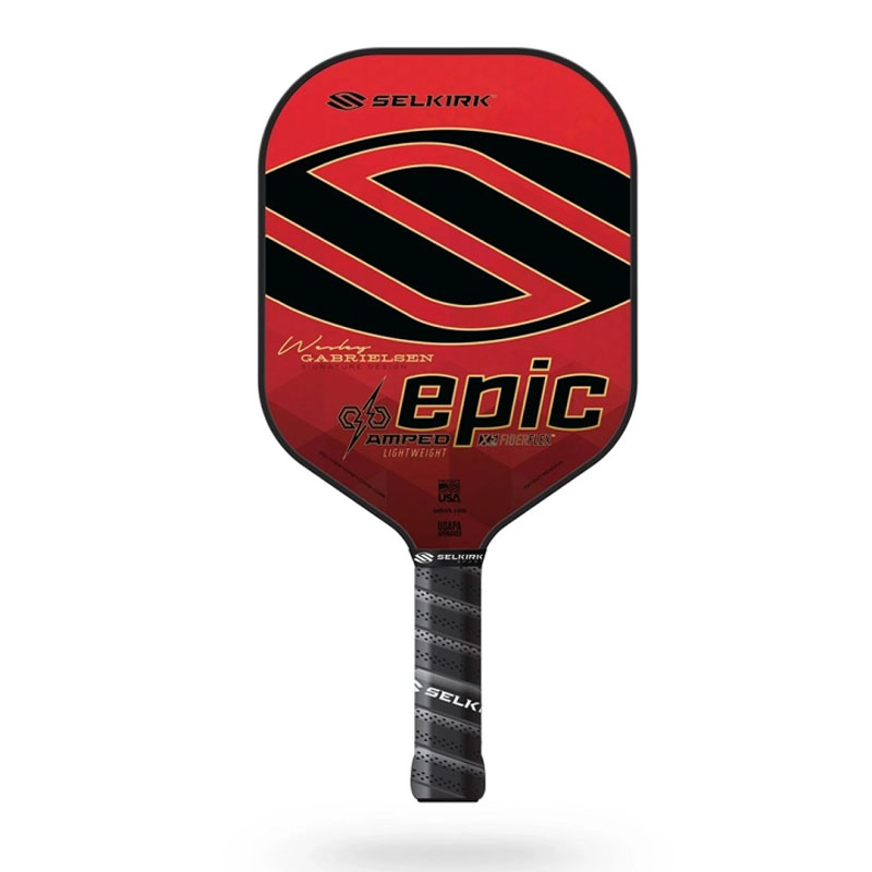 Vợt Pickleball Selkirk Wes Gabrielsen AMPED-Epic êm ái, thoải mái
