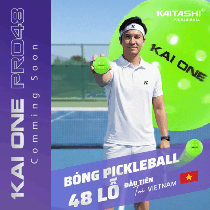 KaiOne Pro48 - Siêu bóng pickleball 48 lỗ đầu tiên tại Việt Nam