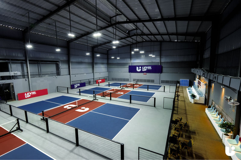 Review chi tiết sân Level Up Pickleball, Thủ Đức, Hồ Chí Minh