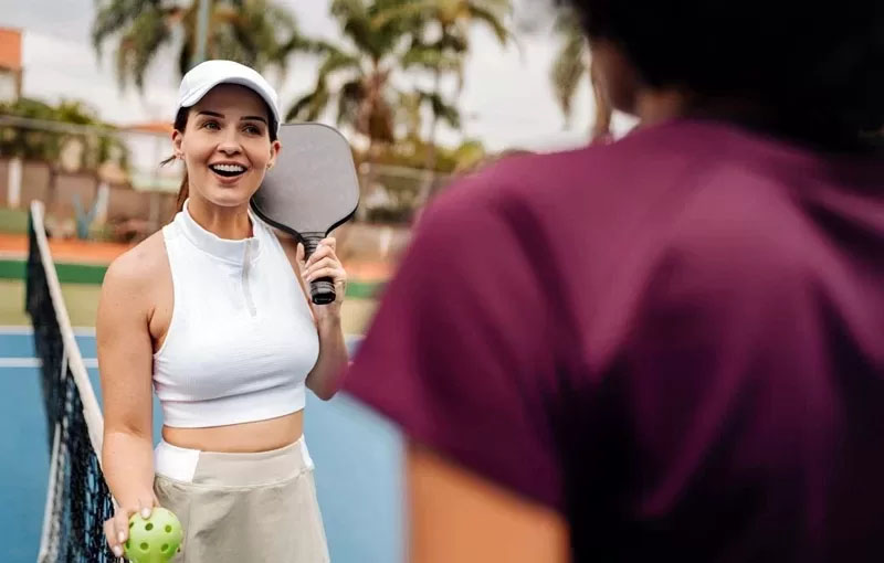 Liên hệ trực tiếp để xác nhận chính xác với sân tập áp dụng mô hình xé vé pickleball