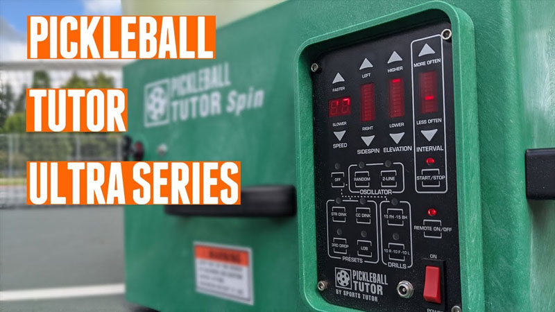Tutor Plus Ultra - Phiên bản máy bắn bóng pickleball cao cấp