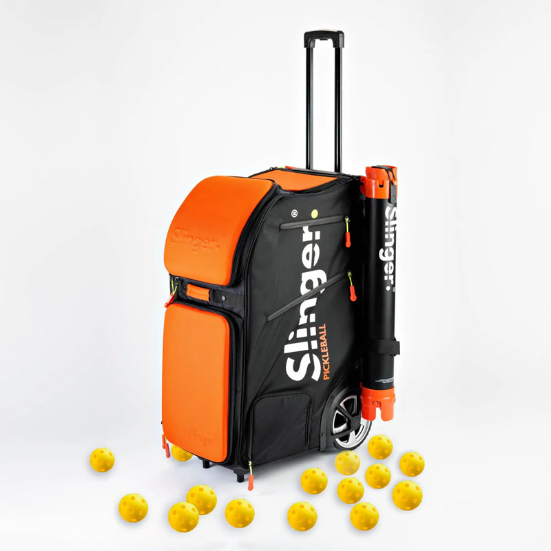 Slinger Pickleball Ball Machine Slam Pack với thiết kế nhỏ gọn