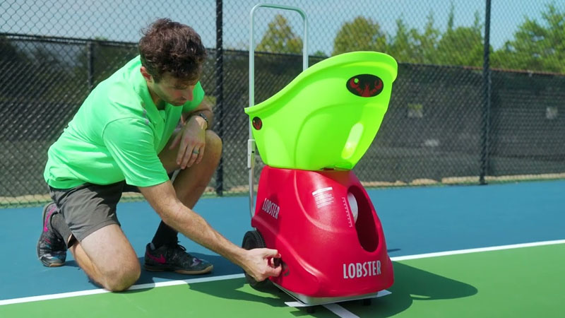 Lobster Pickleball Machine - Máy bắn bóng nhỏ gọn, dễ mang theo