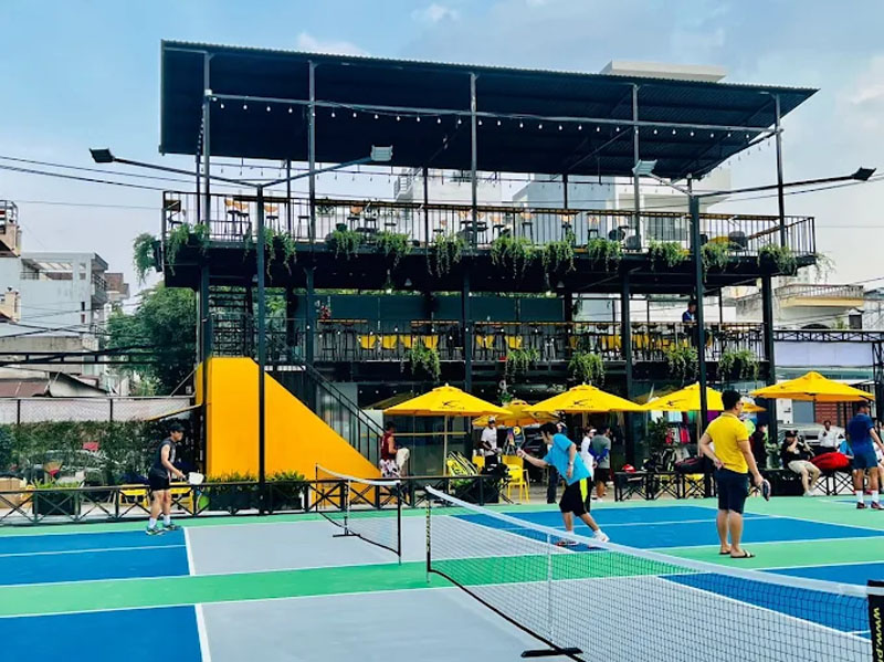 Khán đài sân Pickleball RUDAL