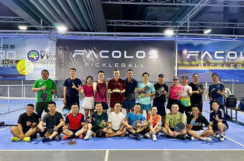 Tứ Liên Pickleball Club được đặc biệt yêu thích
