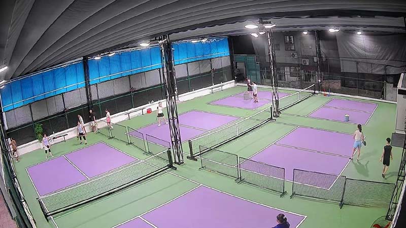 Sân Pickleball 98 Từ Sơn khang trang với hệ thống 3 sân chất lượng