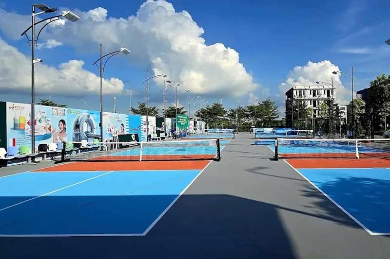 Sân Pickleball Pegos chất lượng cao