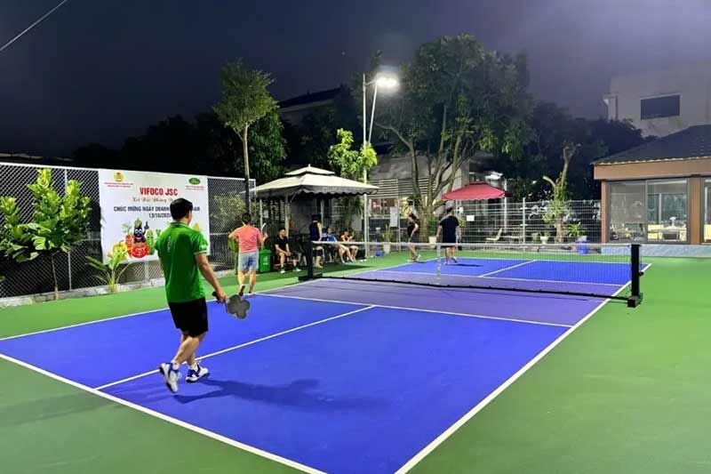 Sân Pickleball Vifoco - Điểm đến quen thuộc của cộng đồng pickleball Bắc Ninh