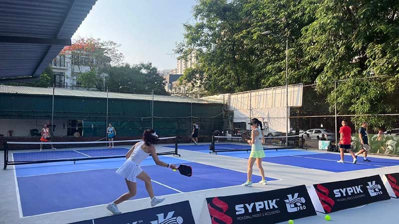 13+ sân Pickleball Hà Đông, Hà Nội sạch, đẹp, giá tốt