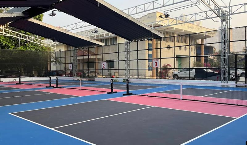 Sân Pickleball Cầu Đơ phù hợp cho học sinh, sinh viên nhờ mức giá tốt