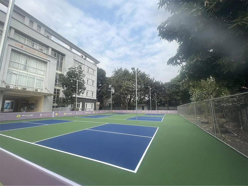 Sân Pickleball Đại Học Kiểm Sát - Điểm hẹn của sinh viên, giảng viên