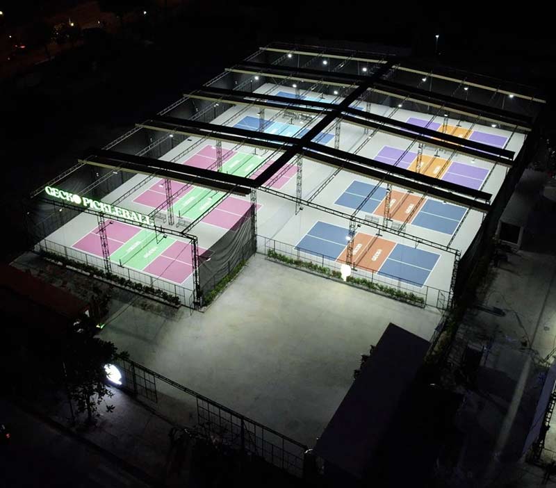 Sân Gecko Pickleball chuyên nghiệp với quy mô lớn