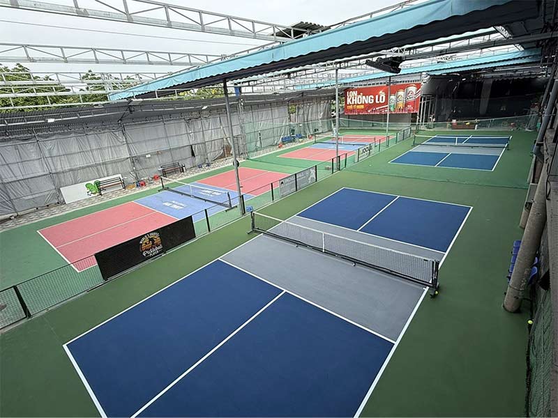 Sân Pickleball Gia Thuỵ sở hữu vị trí đắc địa, mức giá phải chăng