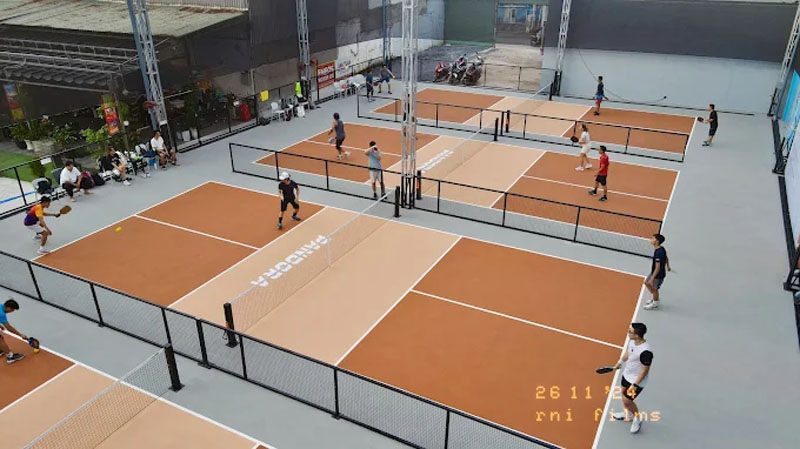 Sân Pickleball Pandora Tân Phú với chất lượng cao cấp