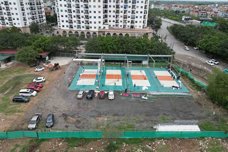 Khi xây dựng sân pickleball cần xác định diện tích đất, vị trí và lập phương án chi tiết