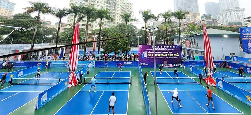 Tổng hợp 9 sân pickleball Cầu Giấy chất lượng, giá tốt