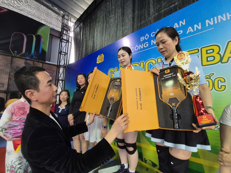 Kaitashi đồng hành cùng Giải Pickleball Cục Công nghiệp An ninh
