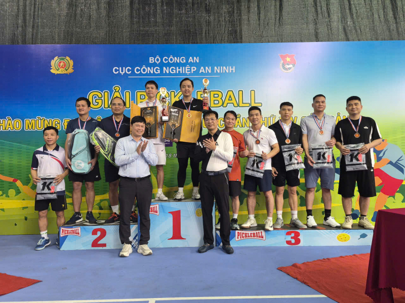 Kaitashi đồng hành cùng Giải Pickleball Cục Công nghiệp An ninh