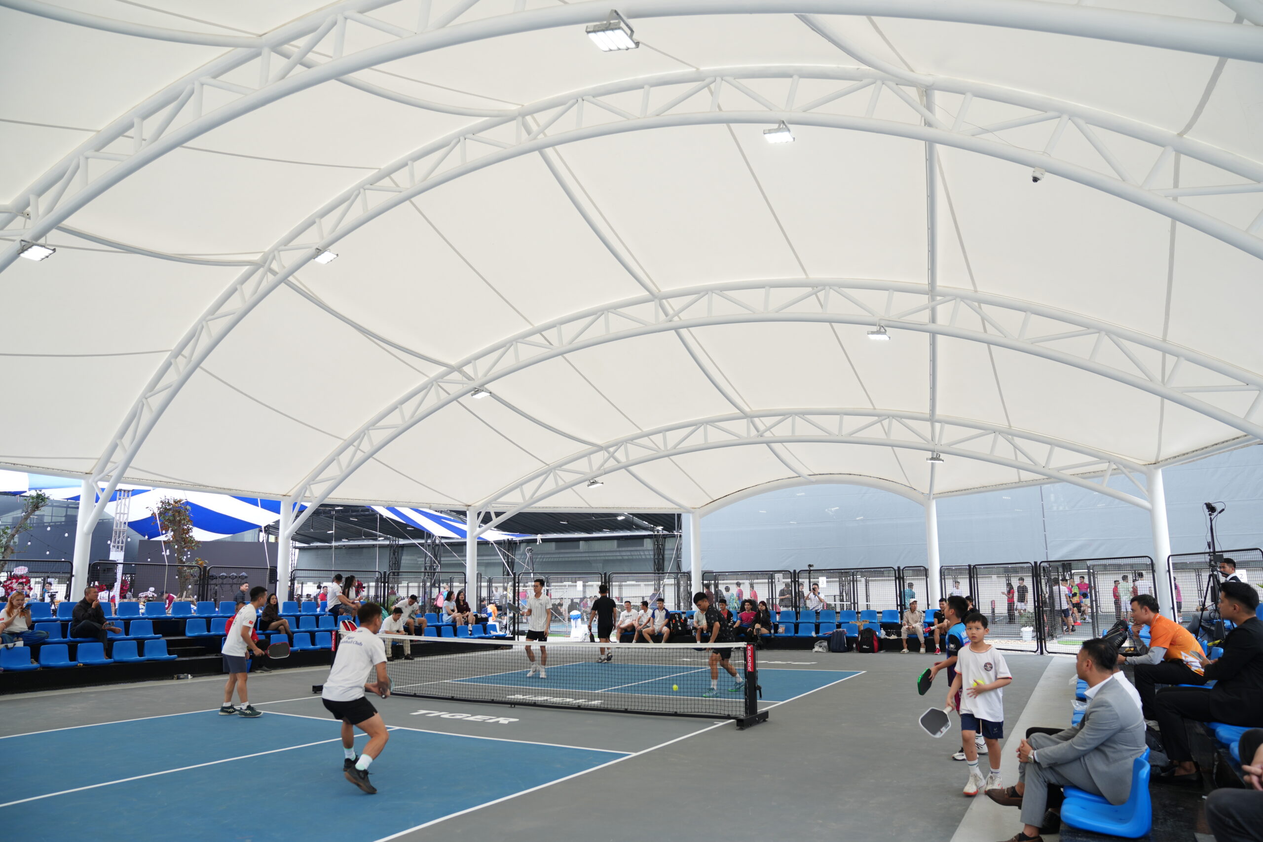 Hệ thống sân Pickleball Tiger Vũ Yên